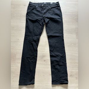 Men’s Paige Federal Black Shadow Jeans Rayon Cotton Spandex Sz 32